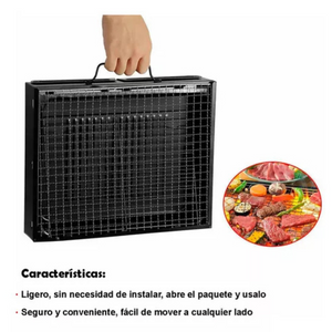 💥Parrilla Portátil de Carbón para Aventureros - GrillGo 💥